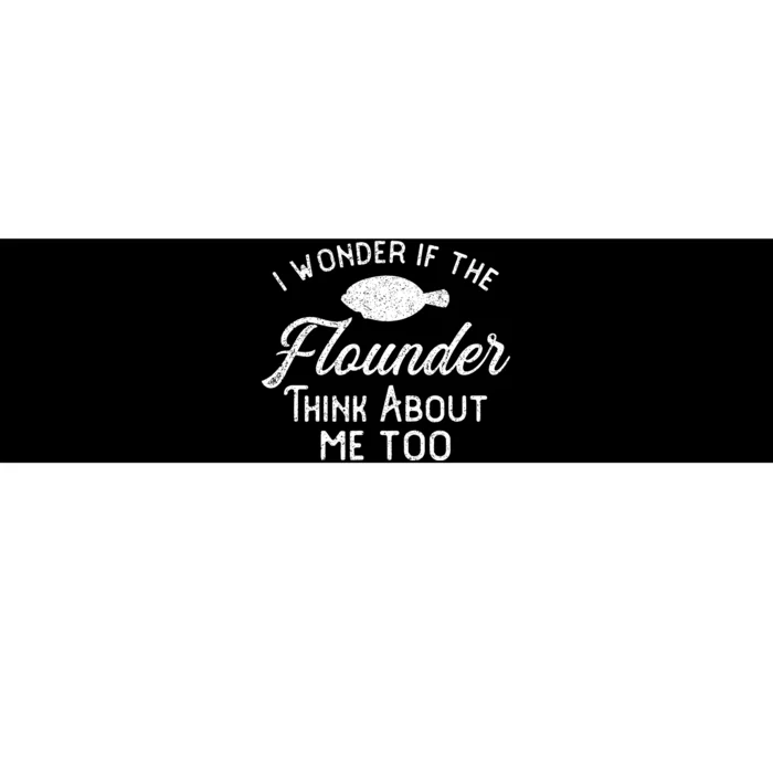 Gigging Master Funny Frog Flounder Fishing Gig Bumper Sticker