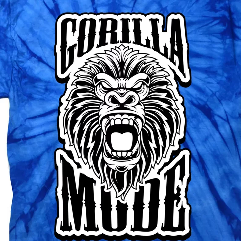 Gorilla Mode Fitness Gym Animal Bodybuilding Beast Workout Meaningful Gift Tie-Dye T-Shirt