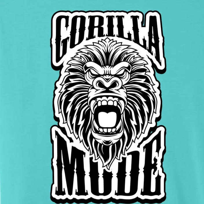 Gorilla Mode Fitness Gym Animal Bodybuilding Beast Workout Meaningful Gift ChromaSoft Performance T-Shirt