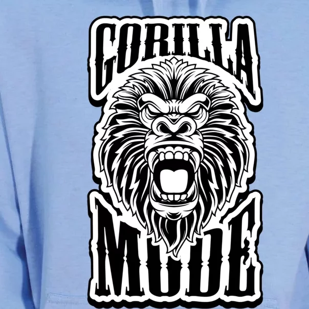 Gorilla Mode Fitness Gym Animal Bodybuilding Beast Workout Meaningful Gift Unisex Surf Hoodie