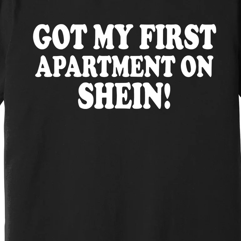 Got My First Apartment On Shein Premium T-Shirt