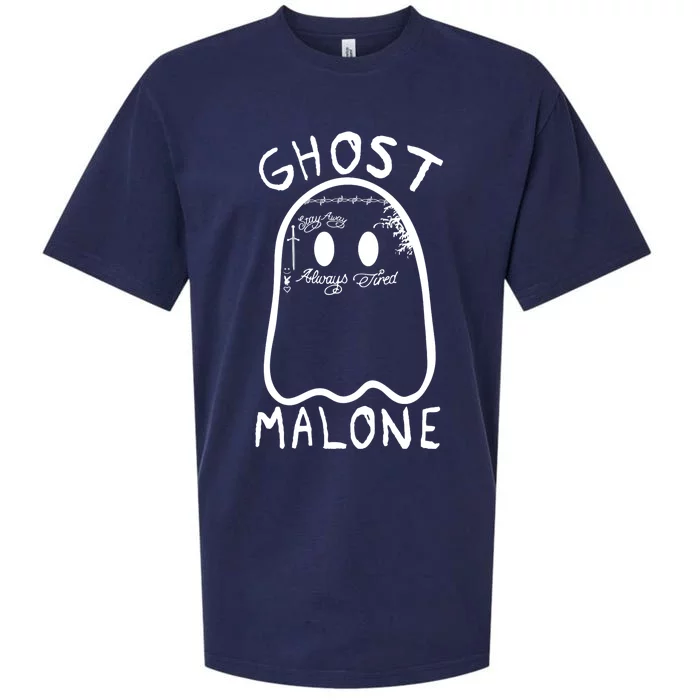 Ghost Malone Funny Halloween Parody Sueded Cloud Jersey T-Shirt