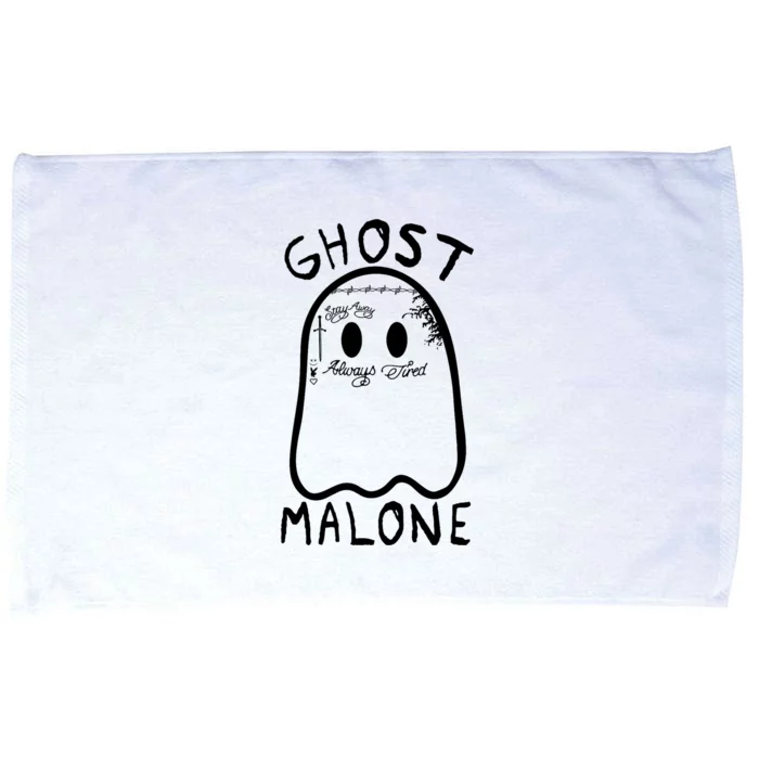 Ghost Malone Funny Halloween Parody Microfiber Hand Towel