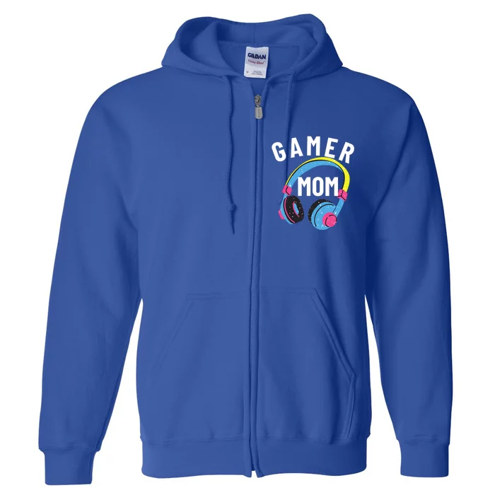 Gamer Mom For Mom Who Loves Gaming And Video Games Christmas Gift Full Zip Hoodie