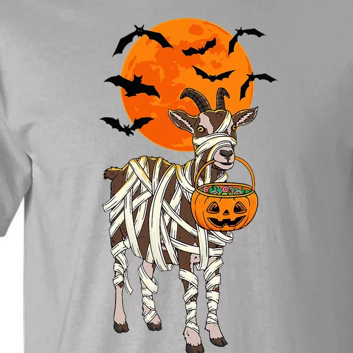 Goat Mummy Funny Halloween Farmer Tall T-Shirt