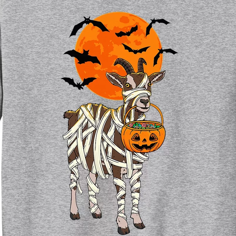 Goat Mummy Funny Halloween Farmer Tall Sweatshirt