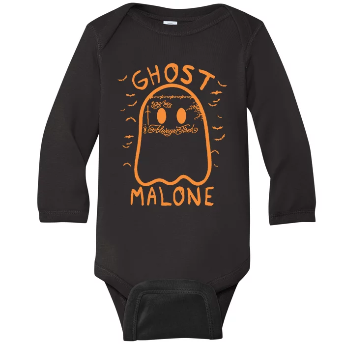 Ghost Malone Baby Long Sleeve Bodysuit