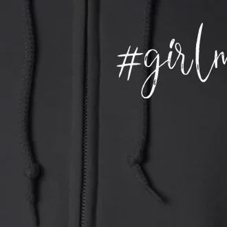 Girl Mom Full Zip Hoodie