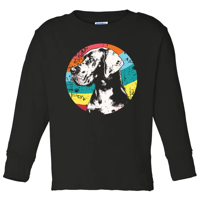 German Mastiff Great Dane Dog Breed Toddler Long Sleeve Shirt