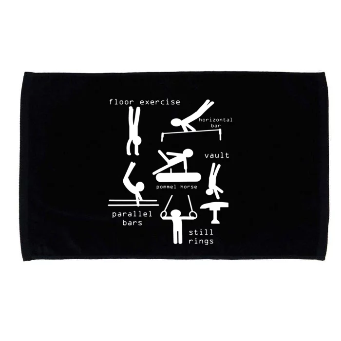 Gipsy Men Gymnastics Events Microfiber Hand Towel