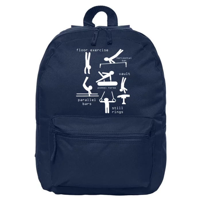 Gipsy Men Gymnastics Events 16 in Basic Backpack