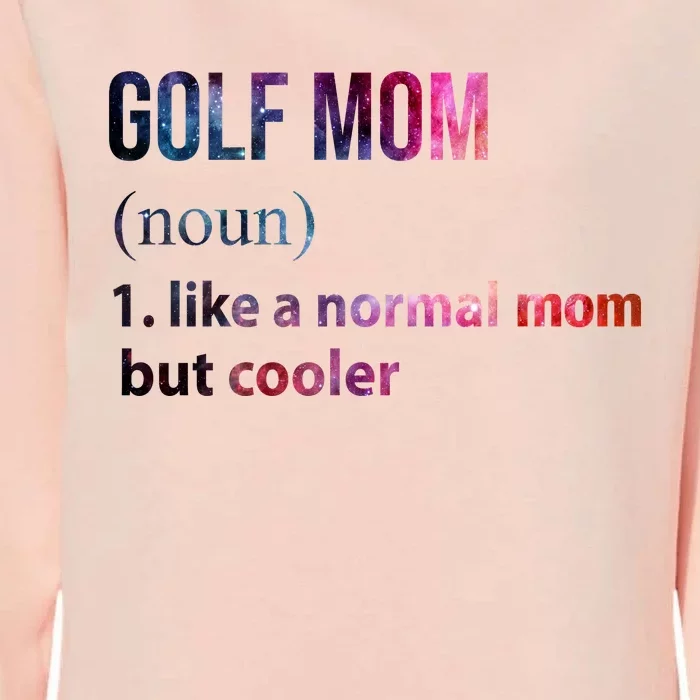 Golf Mom Womens California Wash Sweatshirt