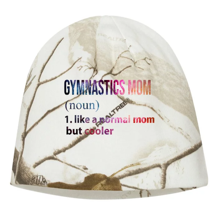 Gymnastics Mom Kati - Camo Knit Beanie