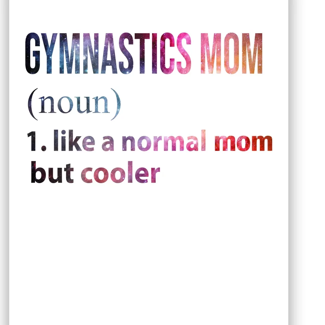 Gymnastics Mom Poster