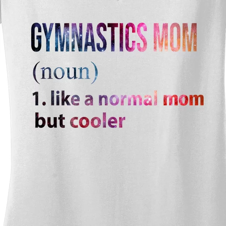 Gymnastics Mom Women's V-Neck T-Shirt