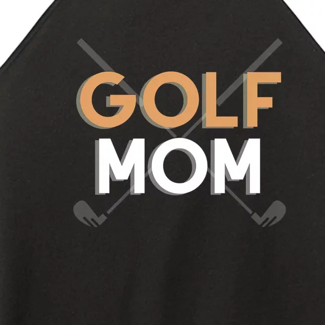 Golf Mom Gift For Mother's Day Women’s Perfect Tri Rocker Tank