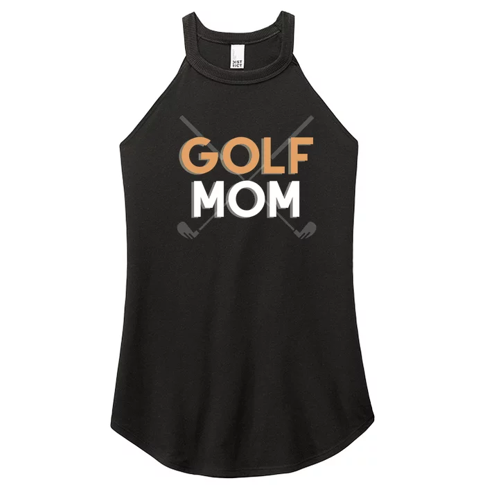 Golf Mom Gift For Mother's Day Women’s Perfect Tri Rocker Tank