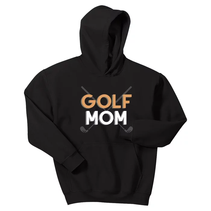 Golf Mom Gift For Mother's Day Kids Hoodie