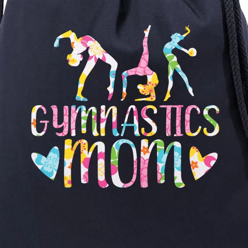 Gymnastics Mom Gymnast I Love Gymnastics Funny Gift Drawstring Bag