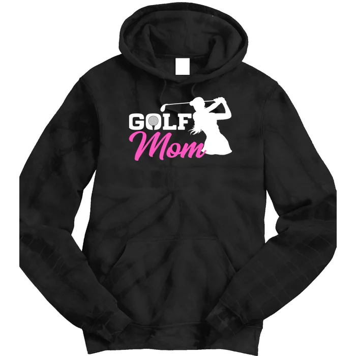 Golf Mom Gift For Mother's Day Tie Dye Hoodie