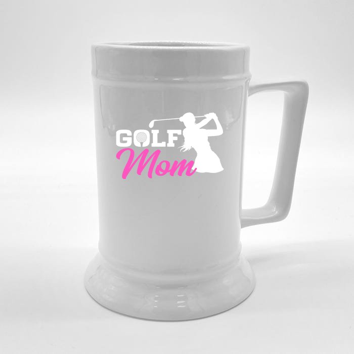 Golf Mom Gift For Mother's Day Front & Back Beer Stein