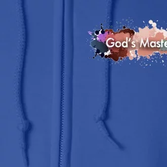 God's Masterpiece Great Gift Full Zip Hoodie