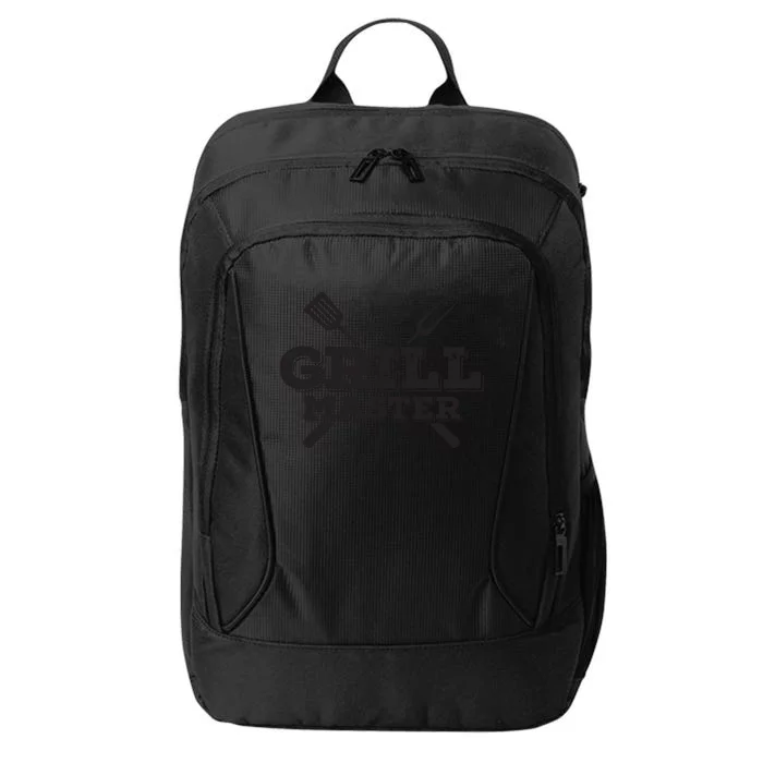 Grill Master Grilling Barbecue BBQ Smoker Graphic City Backpack