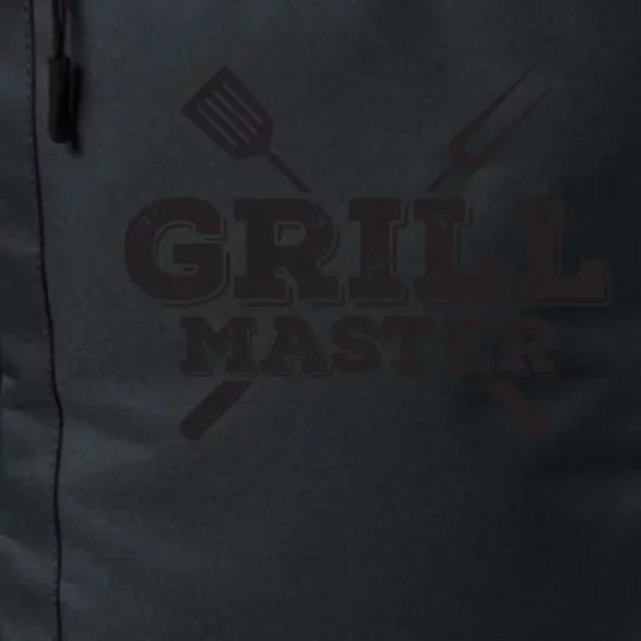 Grill Master Grilling Barbecue BBQ Smoker Graphic Daily Commute Backpack