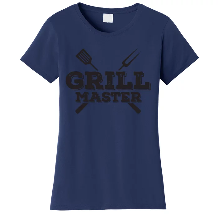 Grill Master Grilling Barbecue BBQ Smoker Graphic Women's T-Shirt