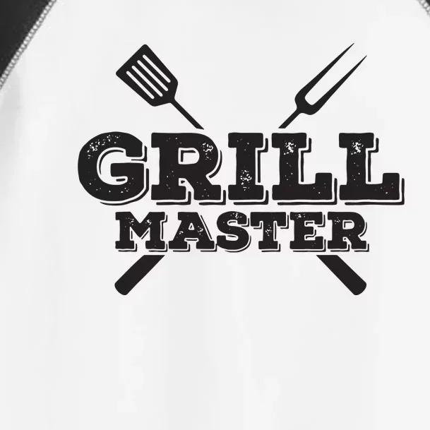 Grill Master Grilling Barbecue BBQ Smoker Graphic Toddler Fine Jersey T-Shirt