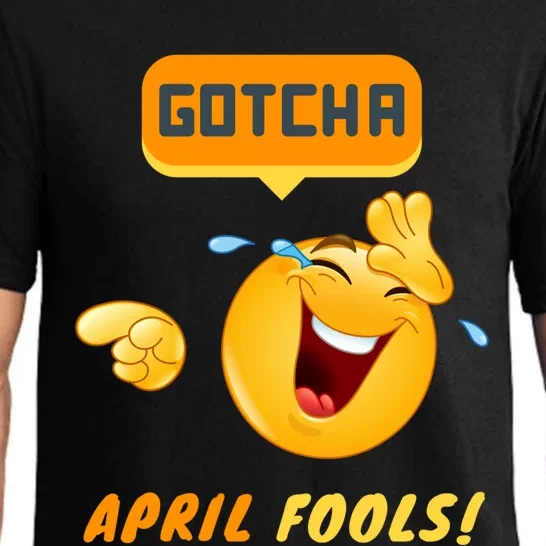 Gotcha Meaningful Gift April Fool's Day Funny Prank Silly Dad Jokes Gift Pajama Set