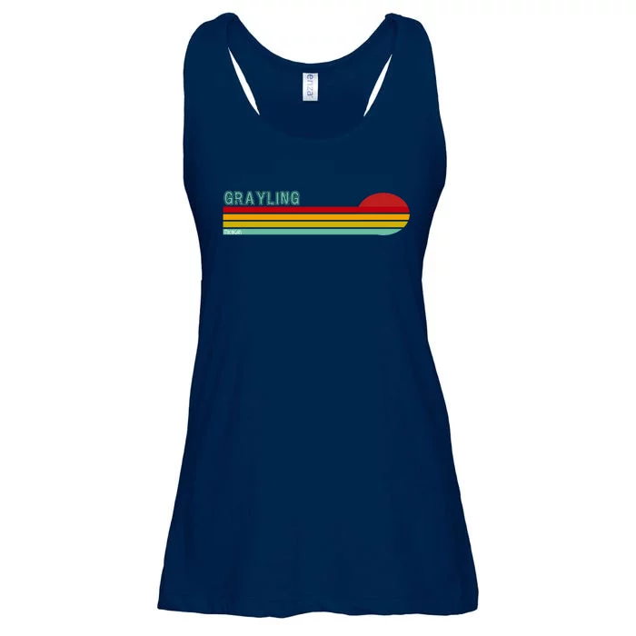 Grayling Michigan Ladies Essential Flowy Tank