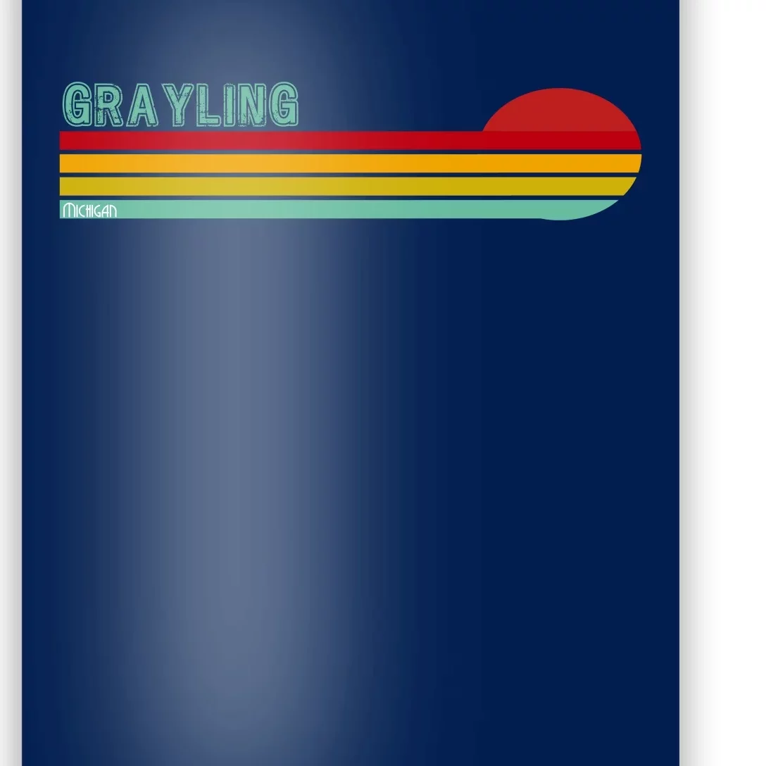 Grayling Michigan Poster