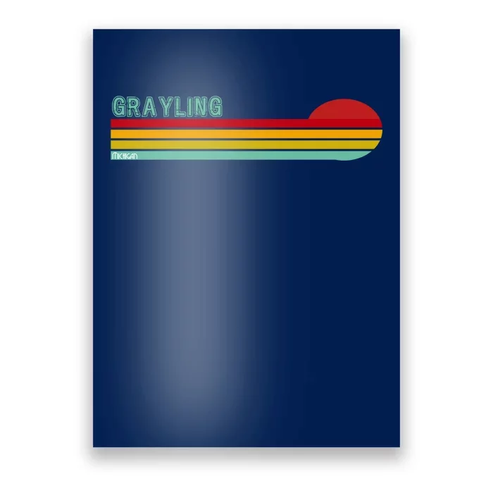 Grayling Michigan Poster