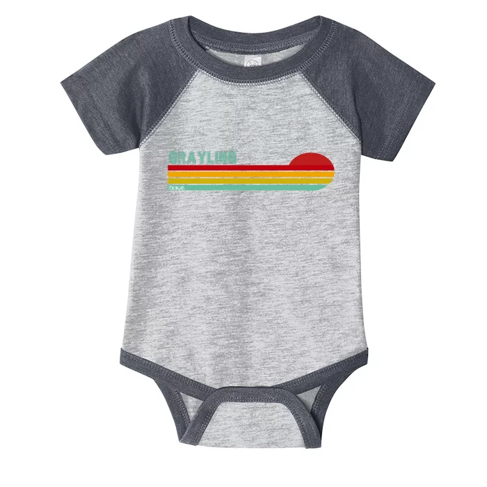 Grayling Michigan Infant Baby Jersey Bodysuit