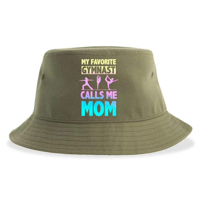 Gymnastics Mom Gift Mother Gift Sustainable Bucket Hat