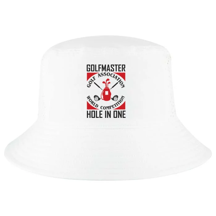 Golf Master Golf Association World Compettion Hold In One Cool Comfort Performance Bucket Hat