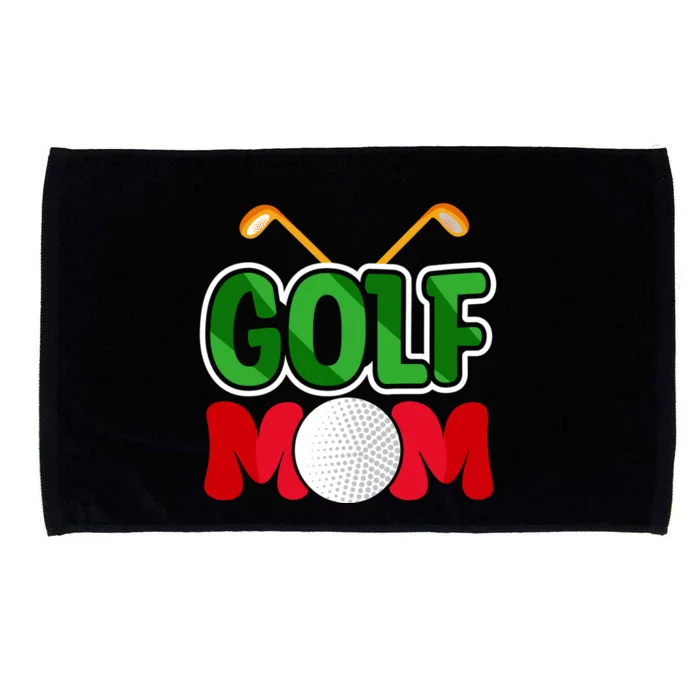 Golf Mom Gift For Mother's Day Microfiber Hand Towel