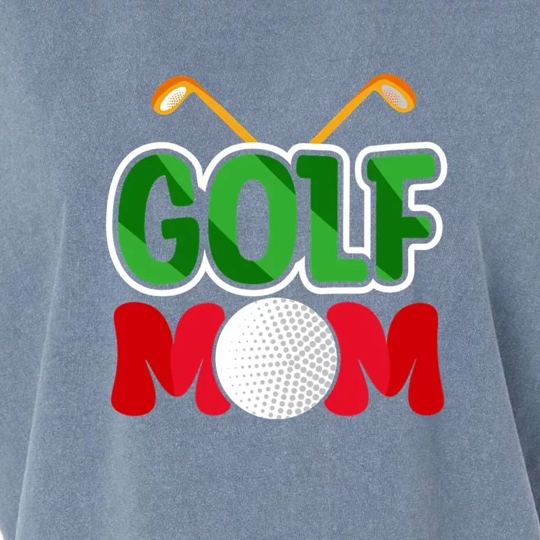 Golf Mom Gift For Mother's Day Garment-Dyed Women's Muscle Tee