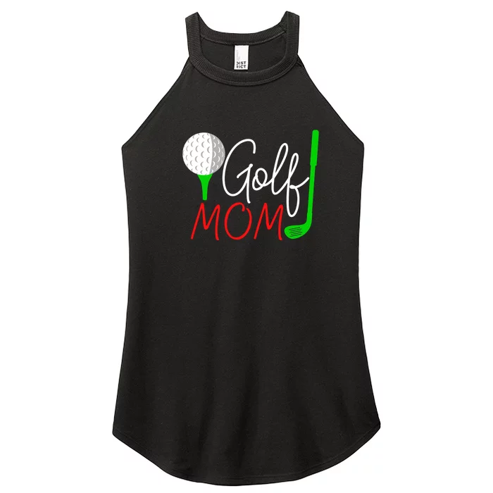 Golf Mom Gift For Mother's Day Women’s Perfect Tri Rocker Tank