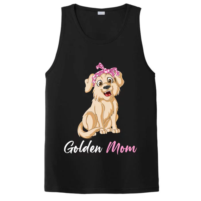 Golden Mom Performance Tank