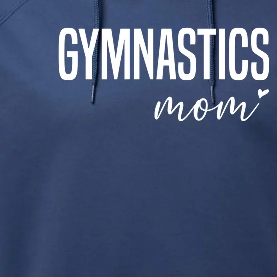 Gymnastics Mom Gymnast Mom Gift Performance Fleece Hoodie