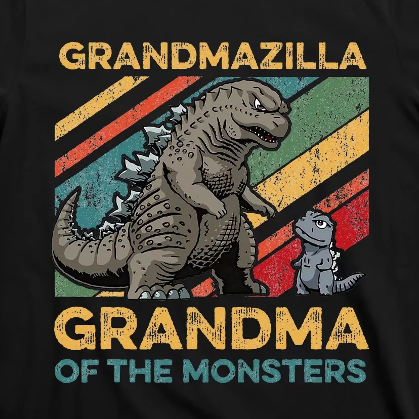 Grandmazilla Monster Grandma Holiday Costume T-Shirt