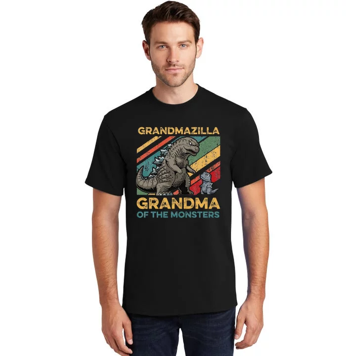 Grandmazilla Monster Grandma Holiday Costume Tall T-Shirt