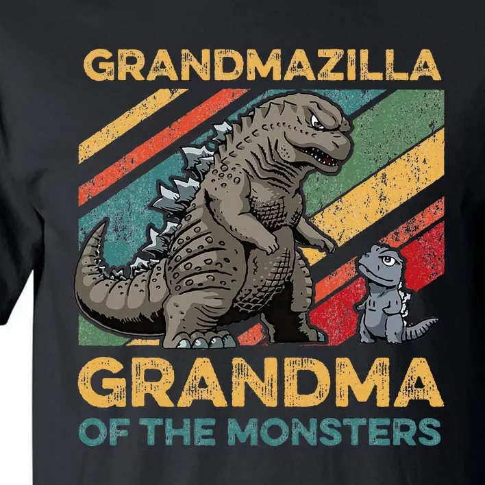 Grandmazilla Monster Grandma Holiday Costume Tall T-Shirt