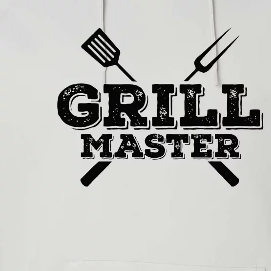 Grill Master Grilling Barbecue BBQ Smoker Graphic Performance Fleece Hoodie