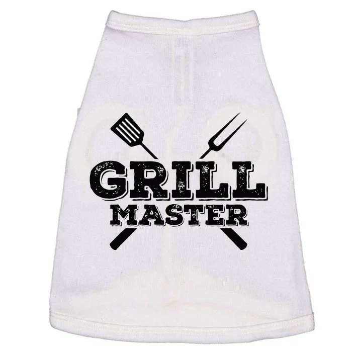 Grill Master Grilling Barbecue BBQ Smoker Graphic Doggie Tank