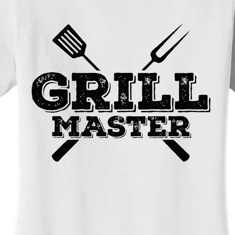 Grill Master Grilling Barbecue BBQ Smoker Graphic Women's T-Shirt