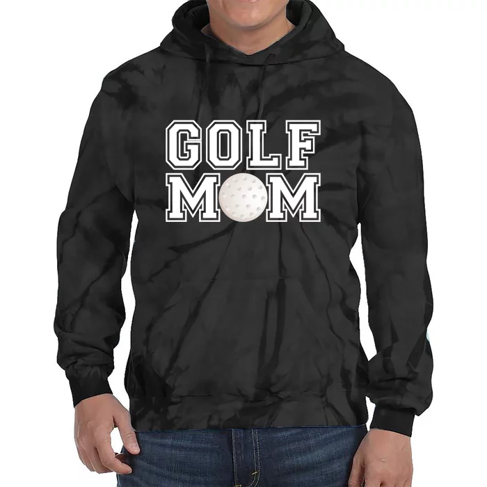 Golf Mom Golf Mother Birthday Gift For Mother's Day Tie Dye Hoodie