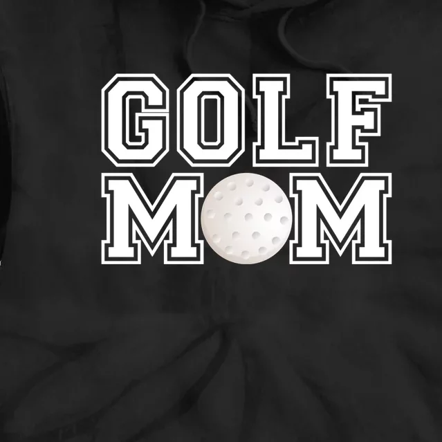 Golf Mom Golf Mother Birthday Gift For Mother's Day Tie Dye Hoodie